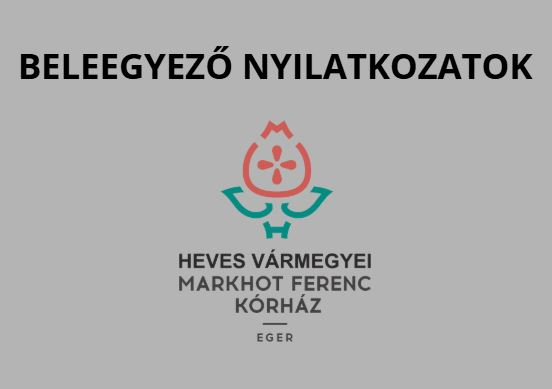 Beleegyező nyilatkozatok