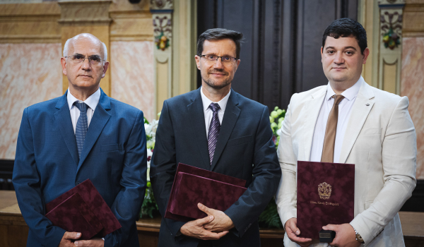 Kórházunk három kiváló orvosát is elismerték az augusztus 20-i  egri városi ünnepségen