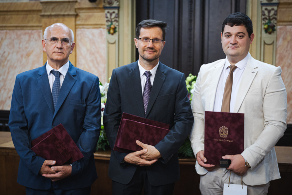 Kórházunk három kiváló orvosát is elismerték az augusztus 20-i  egri városi ünnepségen
